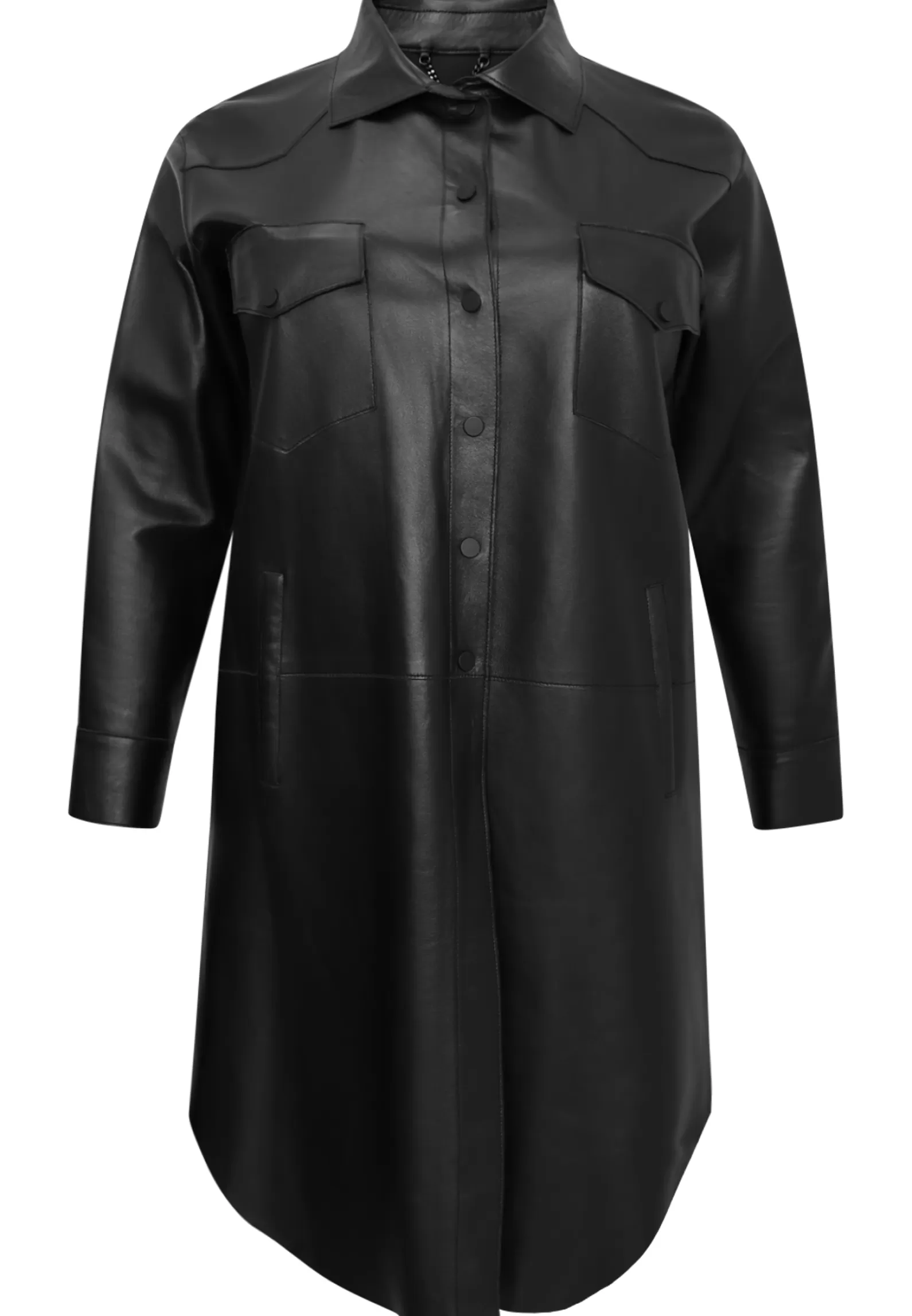 Hot Blouse-Jacket Leather Women Coats & Blazers